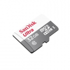 MEMORIA SDHC 32GB SANDISK ULTRA 100MB C10 SDSQUNR-032G-GN3MA C/ADAPTADOR