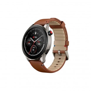 RELOGIO AMAZFIT A ZEPP BRAND GTR 4 A-2166 VINTAGE BROWN LEATHER
