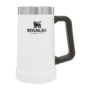 CANECA TERMICA STANLEY ADVENTURE BEER STEIN BRANCO 709ML S/TAMPA*