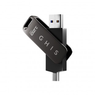 PENDRIVE GHIS TYPE-C TO USB 3.0 128GB GHF1128M2 LUXE