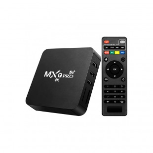 TV BOX MXQ PRO 4K 8+128GB PRETO ULTRA HD/INTERNET/ANDROID