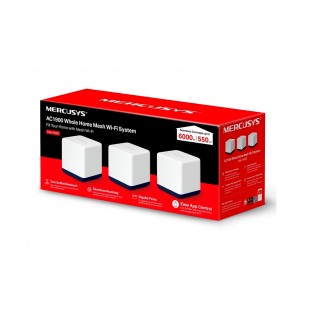 MERCUSYS HALO H50G(3-PACK) AC1900 WHOLE HOME MESH